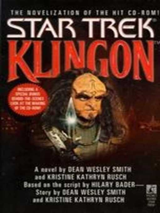 Title details for Klingon by Dean Wesley Smith - Wait list